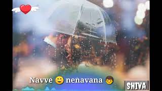 Nuvve nenanana Telugu song ,  sad new love whatsaap status