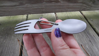 Kershaw Ration 1140 Camp Tool Spoon/Fork - Kershaw-Knives.net