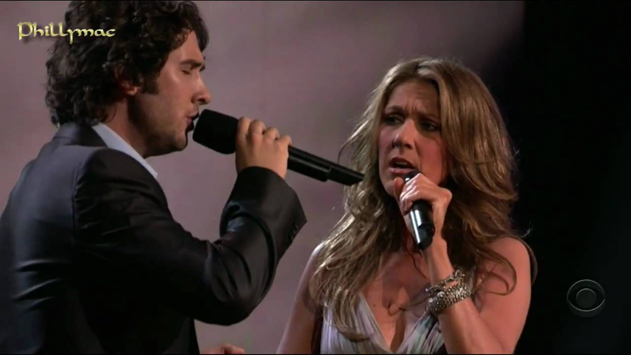 Celine Dion & Josh Groban Live "The Prayer" (HD 720p) - YouTube