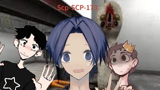 Eu e meus amigos tentamos prender o SCP-173 no roblox