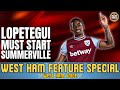 CRYSENCIO SUMMERVILLE IS READY FOR A PREMIER LEAGUE START | WEST HAM VOICE FEATURE SPECIAL