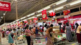 Exploring Yangon's makro Wholesale Mall in Myanmar 🇲🇲