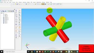 Exercise 14 Pipe Junction | SolidEdge V20 | machine design tutorial | CAD | Mechanical Engineering