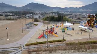 龍王山総合公園（上からの撮影）　ｱﾊﾟﾏﾝｼｮｯﾌﾟ広島大学前店