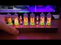 Nixie Clock with IN-14 vertical tubes