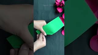 How To Make Realistic Paper Rose Flower  #share #shorts