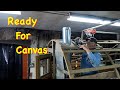 Framing the Stove Pipe - Ready for Canvas! | Engels Coach Shop