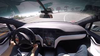 Tesla Autopilot On-ramp Highway 2019.8.3