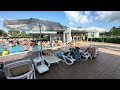 hotel riu playa blanca walking tour 4k of the property room and beautiful sunrise