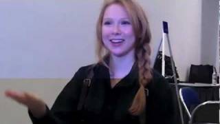 Castle's Molly Quinn Gushes About Playing Nathan Fillion's Daughter at SDCC 2011