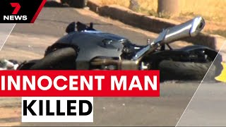 Innocent motorcyclist fatally hit during police pursuit involving stolen ute near Gunnedah | 7NEWS