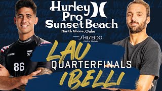 Ezekiel Lau vs Caio Ibelli Hurley Pro Sunset Beach - Quarterfinals Heat 1