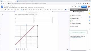 Using Accessibility Checkers with Google Docs & Slides