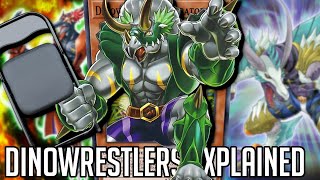 PANKRATOPS IS COMING IN WITH THE STEEL CHAIR!!! [ Yu-Gi-Oh! Archetypes Explained: Dinowrestler ]