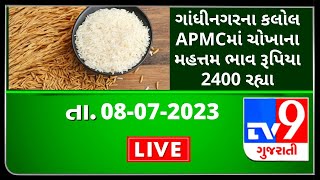 Mandi : ગાંધીનગરના કલોલ APMCમાં ચોખાના મહત્તમ ભાવ રૂપિયા 2400 રહ્યા | Tv9News