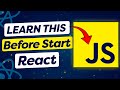 9 JavaScript Concepts BEFORE learn React | JavaScript for React