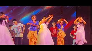 My Stage performance at Bahrain Keraleeya Samajam /Kids dance/ Aarane Aarane song dance/@aaliya-me