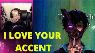 Corpse talks about Emma's accent