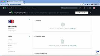Sharing Your HackerRank Profile on LinkedIn and Beyond | Step-by-Step Guide #HackerRankProfile