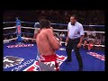 juan manuel marquez exploiting the tiny openings uppercut to slice the guard