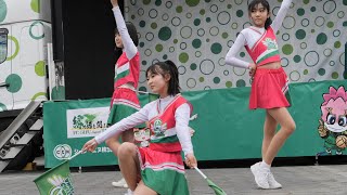 【 チアリーディング 】 北風と太陽　グリーンエンジェルズ ダンスステージ　FC岐阜