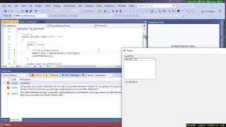 【Visual Studio Visual Csharp】IP Address