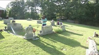Grave theft caught on camera