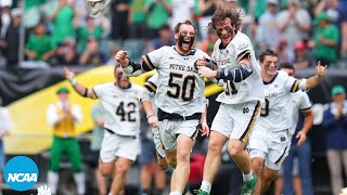 Kavanagh brothers - and mom! - have a day at NCAA men's lacrosse championship