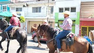 Segunda Cabalgata Diurna, Festejos Charrotaurinos, Villa de Álvarez, Colima 2025