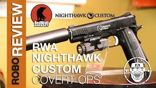 Robo-Airsoft: Robo Gear Review - RWA Nighthawk Custom Covert Ops 1911 CO2 Pistol