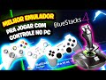 BLUESTACKS - MELHOR EMULADOR PARA JOGAR COM CONTROLE DE PC NO COMPUTADOR