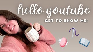 Hello YouTube! Get To Know Me | My First Ever YouTube Video!