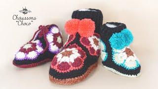 Crochet Chaussons  