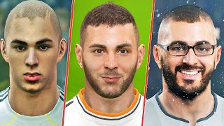 🔥 Benzema in Every PES ( 2005 - 2023 ) 😱✅ Evoluton of PES | Fujimarupes