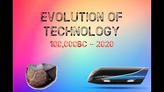 Evolution of Technology | 100,000 BC - 2020