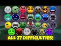 How to get ALL 27 DIFFICULTIES in ZONE 3 in Find the Geometry Dash Difficulties [202] - Roblox