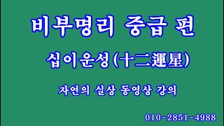 030 비부명리 기초편, 십이운성十二運星