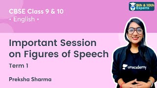 Class 9 & 10 English: Important Session on Figures of Speech | Term 1 | Preksha Sharma