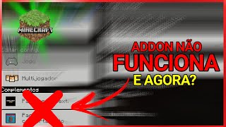 COMO RESOLVER O PROBLEMA DO ADDON NÃO ESTÁ FUNCIONANDO 1.16+ 2023/ADDON NÃO FUNCIONA NO MINECRAFT !!