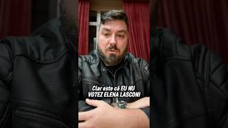 Eu nu votez cu Elena Lasconi. Uită-te până la capăt! Ne vedem la vot.