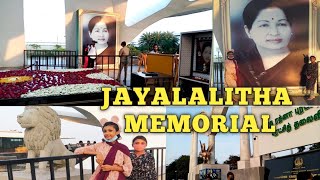 Puratchi Thalaivi Dr Jayalalitha Memorial | MGR Memorial | Marina Beach | Thamanaht's Journey