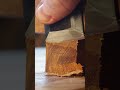 Sound Satisfying? #shorts #woodwork #asmrsounds #oddlysatisfying #satisfying #chisel #sharp