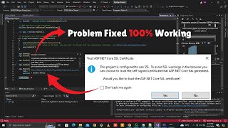 Fix SSL Certificate Errors in ASP.NET Core || Easy Guide for Beginners