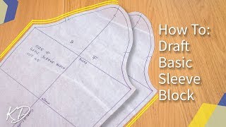 [DETAILED] HOW TO: MAKE BASIC SLEEVE PATTERN | KIM DAVE