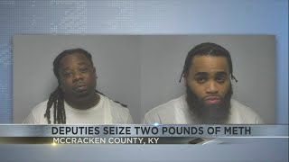 Deputies find two pounds of meth on men in Paducah