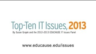 The Top-Ten IT Issues 2013