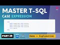 29. CASE Statement in SQL SERVER | Conditional Statement in T-SQL | CASE WHEN Demo