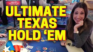 🟣 My Last ULTIMATE TEXAS HOLD EM of the trip at 7 Feathers Casino #poker #slot500club #casino