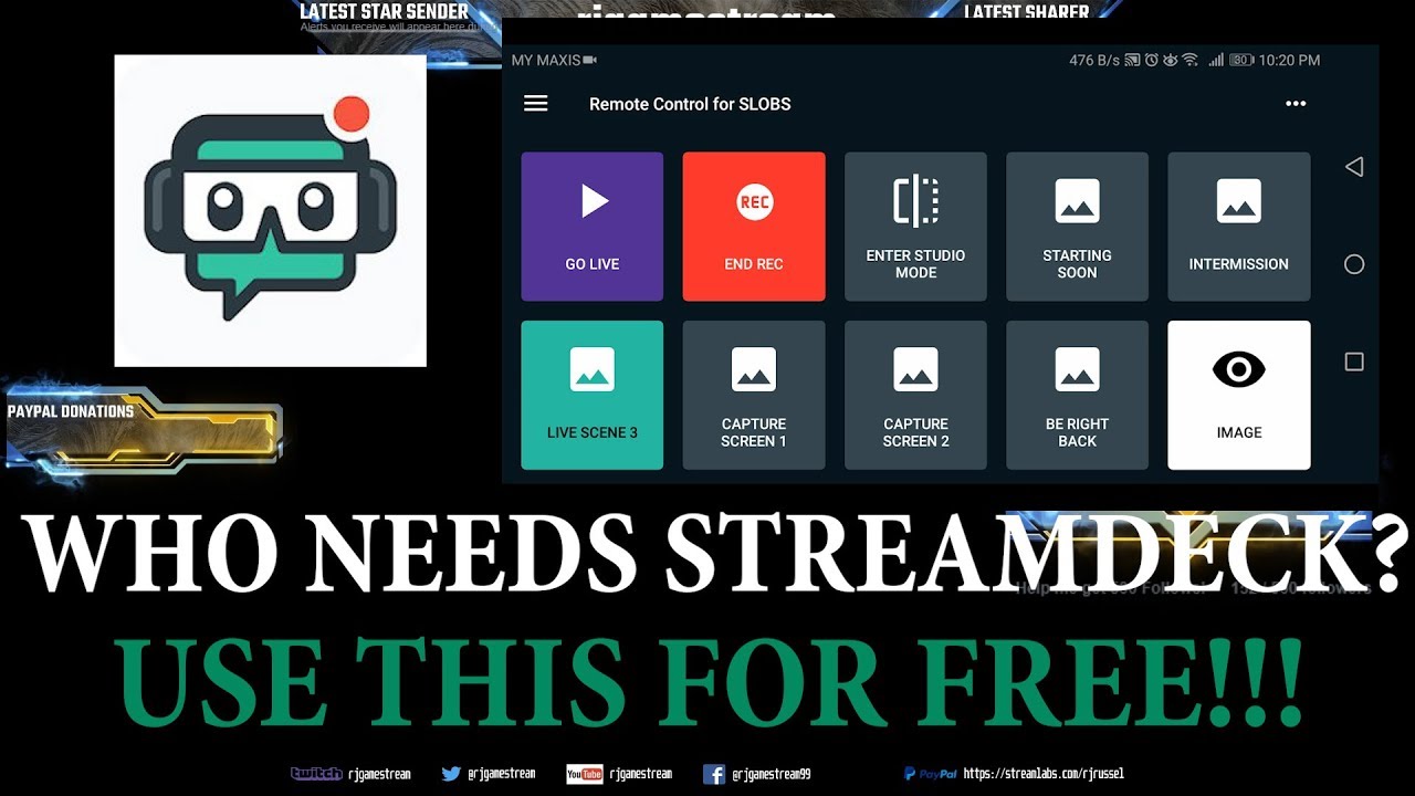 StreamLabs Remote Tutorial - No Need Of Stream Deck - YouTube