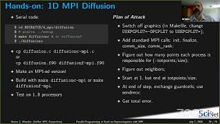 Parallel Programming at Scale on Supercomputers with MPI (Jul. 2020)
